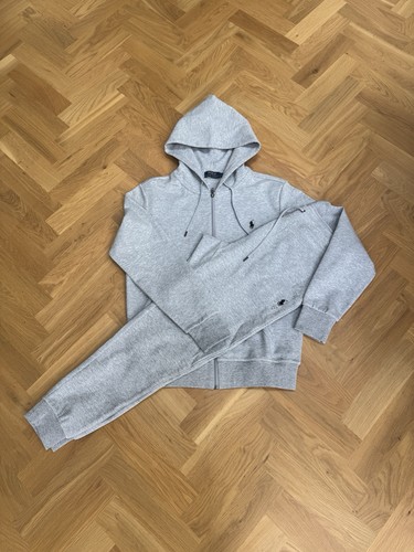 Gray ralph lauren tracksuit - ralph,