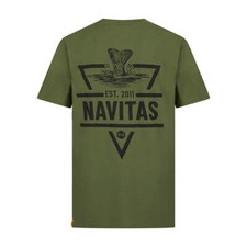 Navitas Diving Tee T-Shirt - All Sizes - Green - Carp Fishing Outdoor Clothing