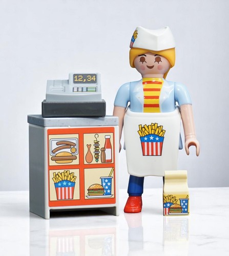 Playmobil saleswoman