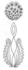 Vintage embroidery transfer - embroidery,