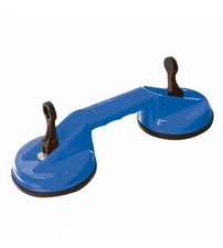Dual Suction Cup Aluminium Glass Lifter Sucker Pad Carrying Grabbing Puller 70kg