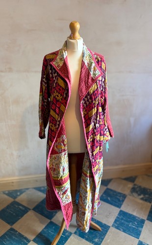 Handmade robe dressing gown - robe,