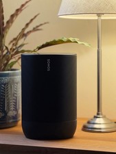 Sonos Move Smart Speaker with Voice Control, Wifi, and Bluetooth - Black 