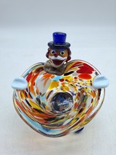 VINTAGE MURANO GLASS CLOWN BOWL
