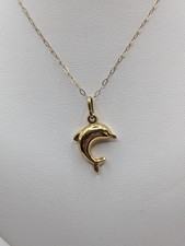 Ladies 18ct Gold Dolphin