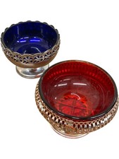 Retro Coloured Glass Dishes