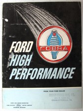 FORD Cobra High Performance Car Parts List USA FORD GT #Vol 65 PSM 59