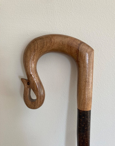 Chestnut crook handle - chestnut,