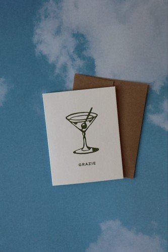 Grazie martini glass - grazie,