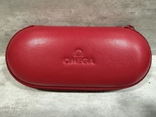 Omega Watch Travel Case Red