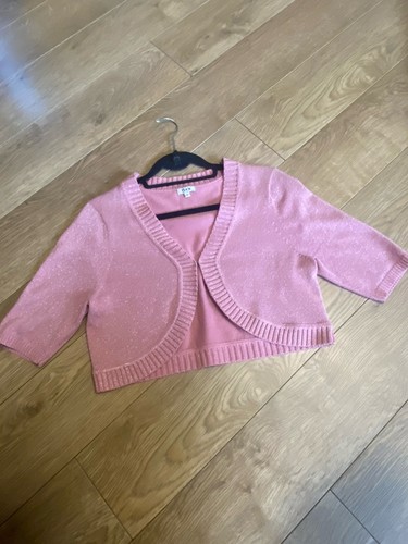 Cropped short sleeve bolero - short,