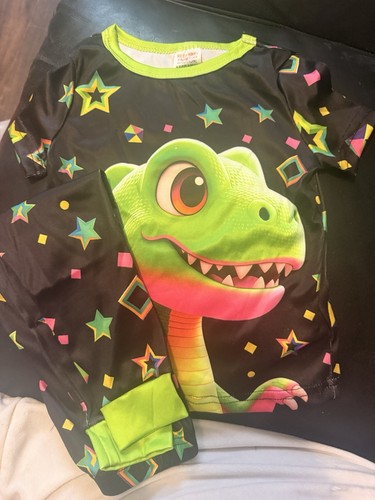 Boys dinosaur pyjama set - dinosaur, 2