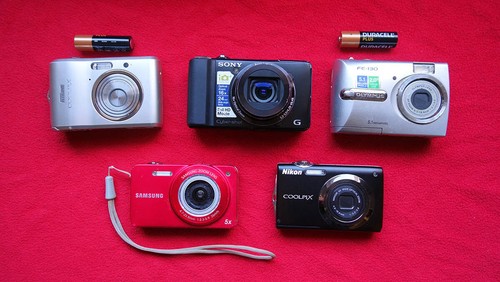 Digital cameras job lot - digital,