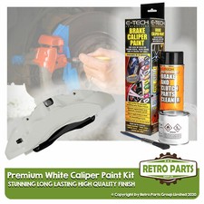 Premium White Brake Caliper & Drum Paint Kit For Proton Gloss Finish