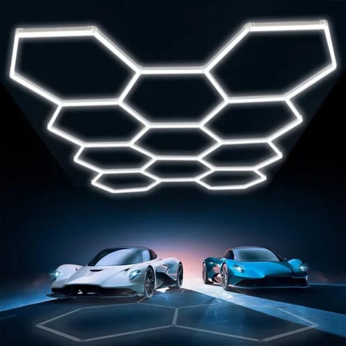 Hexagon led white lighting - 11,