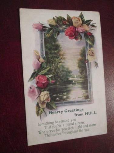 Hull postcard hearty - hull, ..."hearty