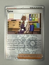 Pokemon TCG * SV Surging Sparks * 190/191 Tyme Uncommon * REVERSE HOLO * NM