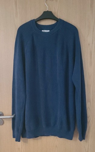 Mens blue zara - mens, knit