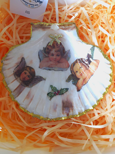 Shell hanging ornament - shell,