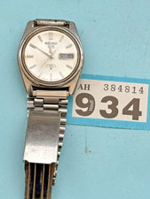 Vintage Seiko  Automatic 6119 wristwatch Parts only hairspring MESSED up bad