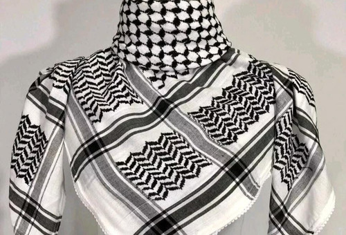 Palestinian keffiyeh scarf