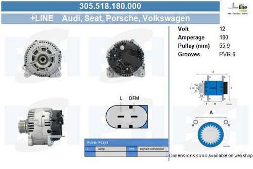 Alternator for skoda passat - for, skoda:passat