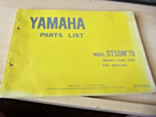 GENUINE YAMAHA DT50M 79 TYPE