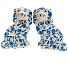 Blue & White Floral