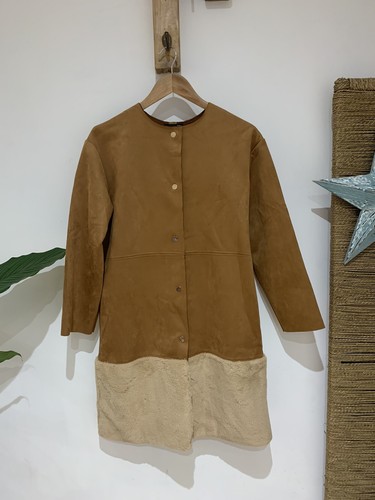 Zara camel tan - zara, longline