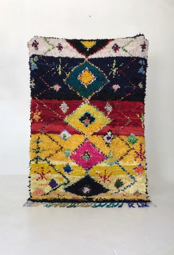 Vintage moroccan handmade rag - vintage,