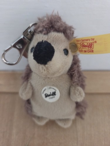 Steiff hedgehog keyring - steiff,