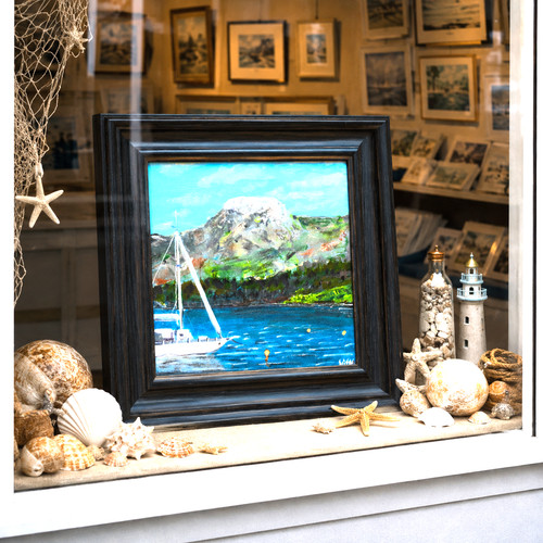 Framed original painting - framed, by