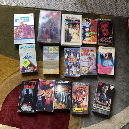 Vhs collection builder lot - collection,