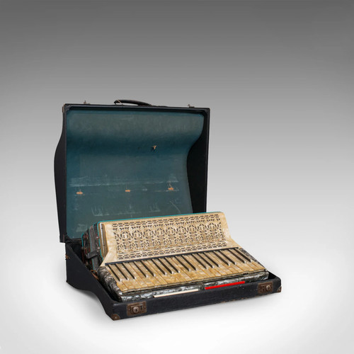 Vintage piano accordion - vintage,
