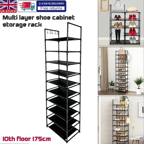 Tier metal shoe rack - 10,