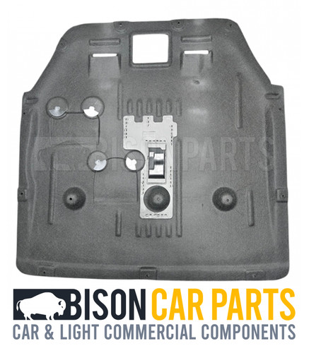 Undertray under engine cover - undertray,