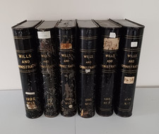 Set six antique solicitor - six,