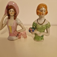 Pincushion Half Doll Porcelain
