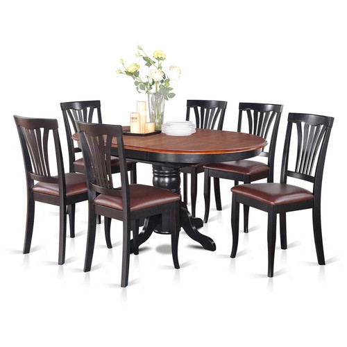 Dining room set oval - 7, pc