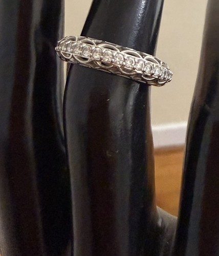 Tacori sterling silver cz - ,