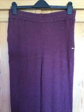 NEW NEXT DOWNTIME PLUM LOUNGE TROUSERS/JOGGERS M