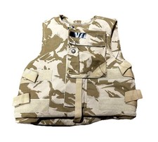 British Army - Ballistic Body Armour With Soft Fillers - Desert DPM