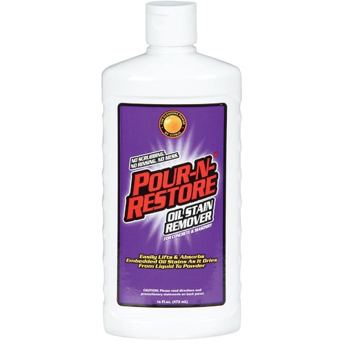 Pour restore concrete - oz.,