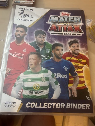 Topps spfl 2018 match attax - match,