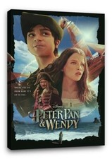 PETER PAN & WENDY BB2 CANVAS Wall Art Poster Print 30x20 CANVAS