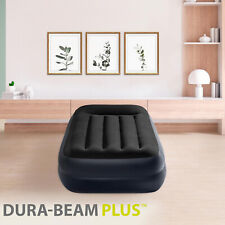 Intex 64122ND, Pillow Rest Raised Airbed Twin 1-Person - With Build-in Pump