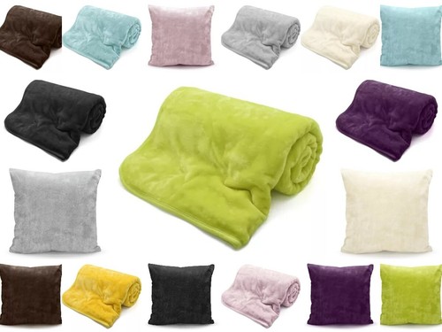 Luxury faux fur mink - faux, throw