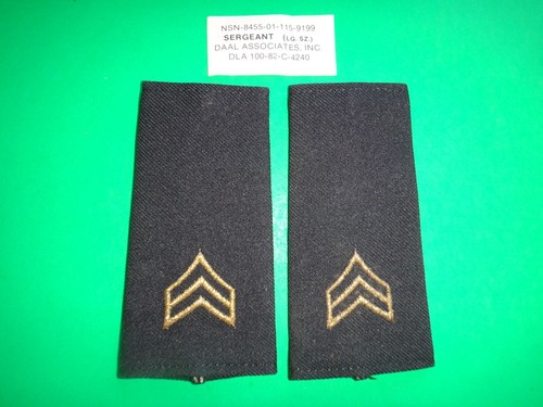 Pair army sergeant large - of,