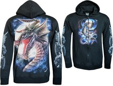 Zip Up Hoodie Majestic Dragon