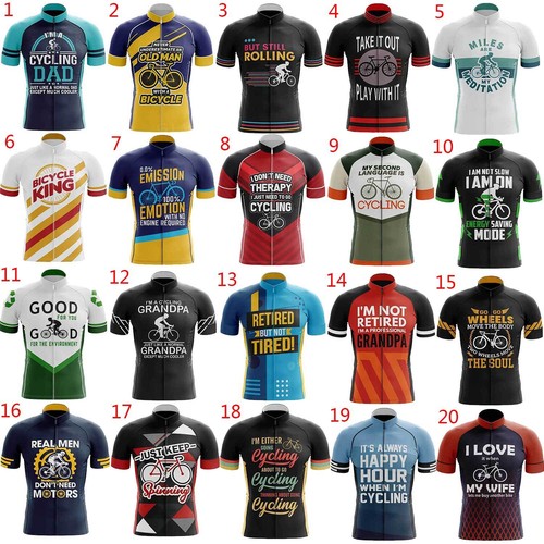 Men cycling jersey funny - cycling,